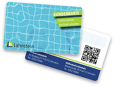Digitale Geldwertkarte Schwimmbad Lahnstein